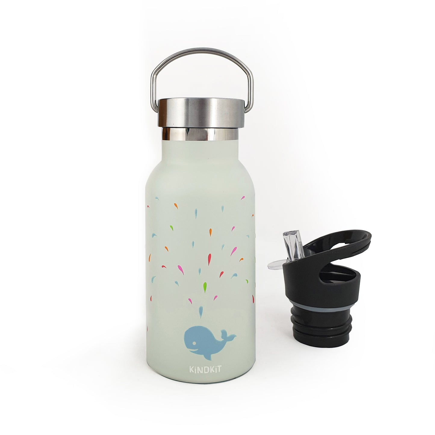 ‘Magic Whale’ Edelstahl Thermosflasche (350 ml)